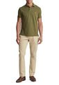 Polo Verde Oliva-Naranja Polo Ralph Lauren Ssl Knt de Polo Ralph Lauren