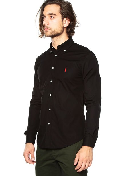 Camisa Negra Polo Compra Ahora Dafiti Colombia