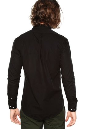 Camisa Negra Polo