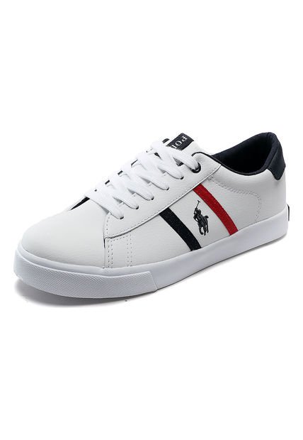 tenis blancos ralph lauren