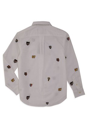 Camisa Blanca Polo Ralph Lauren Kids