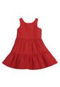 Vestido Rojo Polo Ralph Lauren Kids Tiered Fit A Dr Wvn de Polo Ralph Lauren Kids