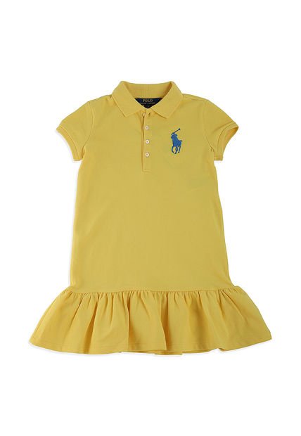 Vestido Amarillo Polo Ralph Lauren Kids Ss Big Pp - Compra Ahora | Dafiti  Colombia