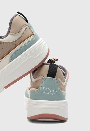 Tenis POLO & SONS Lisboa Beige