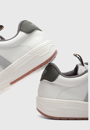 Tenis POLO & SONS Houston Blanco