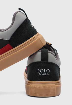 Tenis POLO & SONS Montecarlo Negro