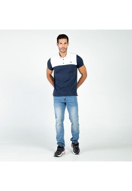 CAMISETA SLIM TIPO POLO DEPORTIVA CUELLO