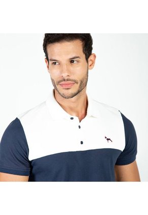 CAMISETA SLIM TIPO POLO DEPORTIVA CUELLO