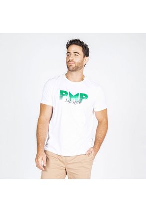 CAMISETA SLIM ALGODON 100 ESTAMPACION