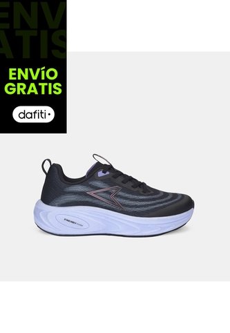 Tenis Para Mujer Power Negro Energy Ripple Women Sport Power