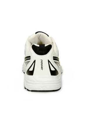 Tenis Deportivos Para Hombre Power Blanco-Negro Zeta Relic