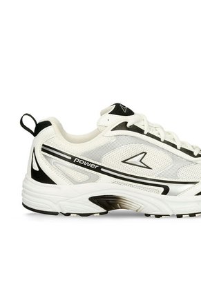 Tenis Deportivos Para Hombre Power Blanco-Negro Zeta Relic