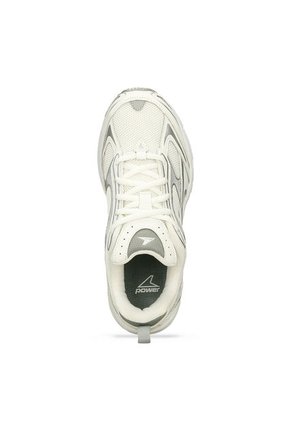 Tenis Deportivos Para Mujer Power Beige-Azul Zeta Relic