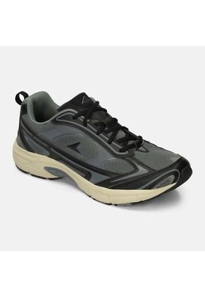 Tenis Deportivos Para Hombre Power Gris Zeta Relic