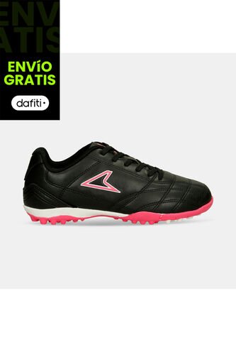 Tenis Deportivos Junior Para Niña Power Negro-Fucsia Rajani P Power