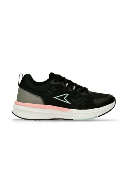 Tenis Deportivos Negro Power Powell Mujer