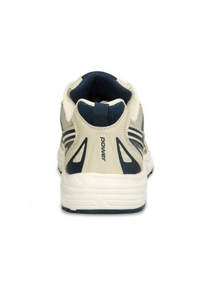 Tenis Deportivos Para Mujer Power Beige-Azul Zeta Relic