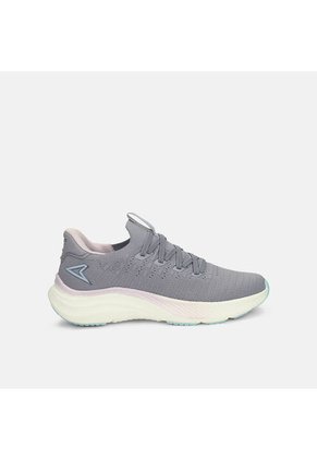 Tenis Deportivos Para Mujer Power Gris Onda