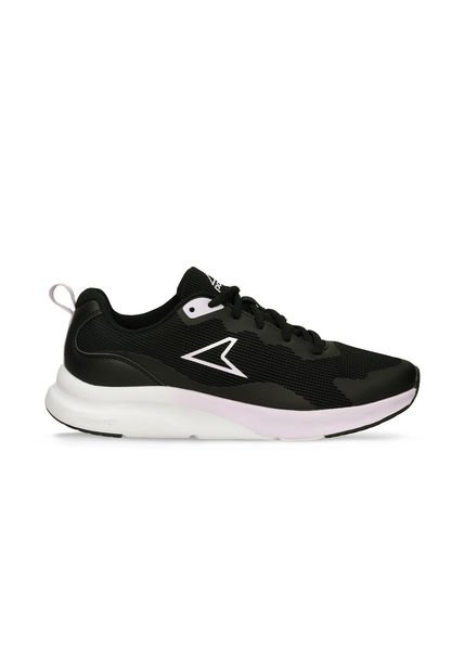 Tenis Deportivos Para Mujer Power Negro Raider Xtra