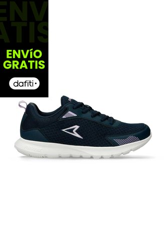 Tenis Deportivos Para Mujer Power Azul Wave Belmonte Power
