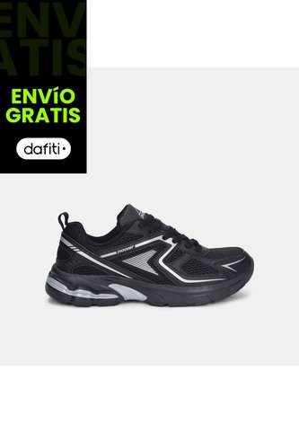Tenis Deportivos Para Mujer Power Negro Viator Power