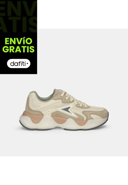 Tenis Deportivos Para Mujer Power Multicolor Xoeta