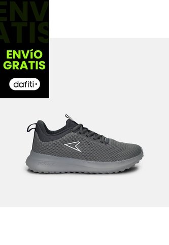 Tenis Deportivos Para Hombre Power Gris Primetime Power