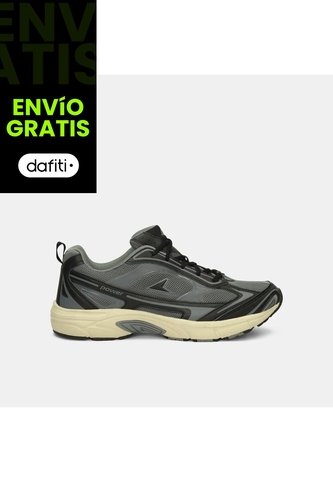 Tenis Deportivos Para Hombre Power Gris Zeta Relic Power