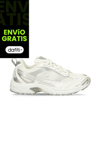 Tenis Deportivos Para Mujer Power Beige-Azul Zeta Relic Power