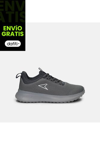 Tenis Deportivos Para Hombre Power Gris Primetime Power