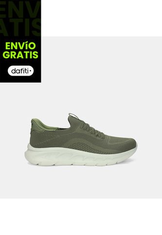 Tenis Deportivos Para Hombre Power Verde Oscuro Perrie Men Sport Power