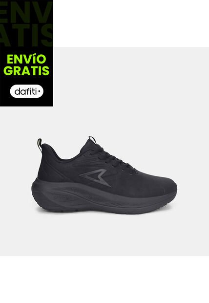 Tenis Deportivos Para Hombre Power Negro Libra