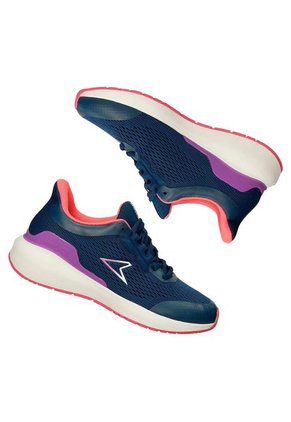 Tenis Deportivos Azul Power Bolt Mujer