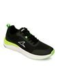 Tenis Deportivos Negro-Verde Power Bew Running Hombre de Power