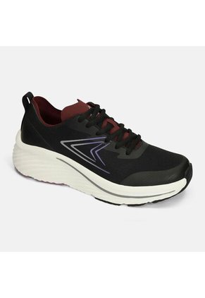 Tenis Deportivos Para Mujer Power Negro Reise