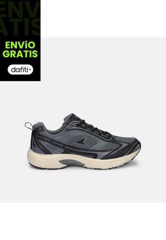 Tenis Deportivos Para Hombre Power Gris Zeta Relic Power