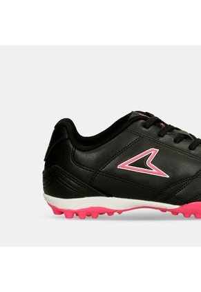 Tenis Deportivos Junior Para Niña Power Negro-Fucsia Rajani P