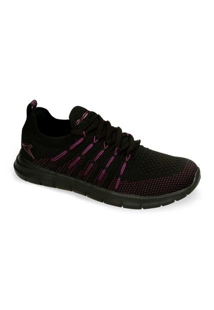 Tenis Deportivos Negro Power Engage 100 Mujer