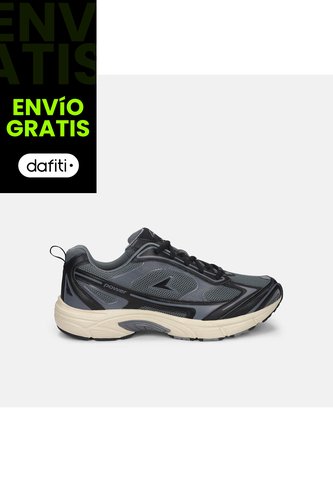 Tenis Deportivos Para Hombre Power Gris Zeta Relic Power