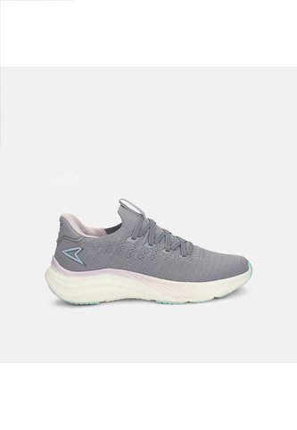 Tenis Deportivos Para Mujer Power Gris Onda Power