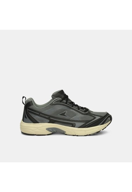 Tenis Deportivos Para Hombre Power Gris Zeta Relic