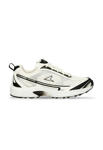 Tenis Deportivos Para Hombre Power Blanco-Negro Zeta Relic Power