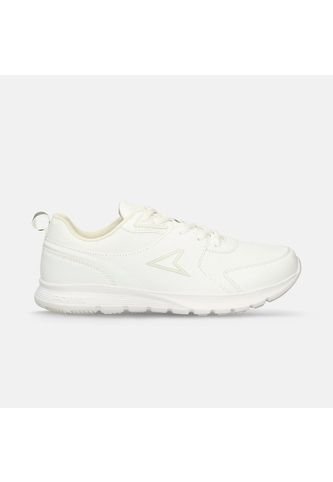 Tenis Deportivos Blanco-Gris Power Wave Strive Hombre Power
