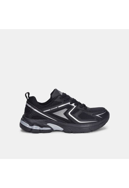 Tenis Deportivos Para Mujer Power Negro Viator