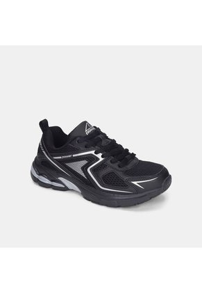 Tenis Deportivos Para Mujer Power Negro Viator