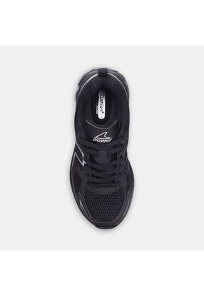 Tenis Deportivos Para Mujer Power Negro Viator