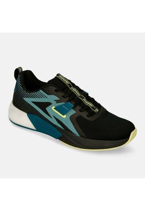Tenis Deportivos Para Hombre Power Negro-Turquesa Xorise+300 Tr Cipher