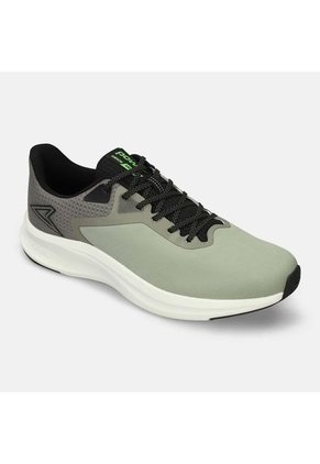 Tenis Deportivos Para Hombre Power Gris Harrow Plus Racer Sc Repel