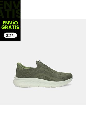 Tenis Deportivos Para Hombre Power Verde Oscuro Perrie Men Sport Power