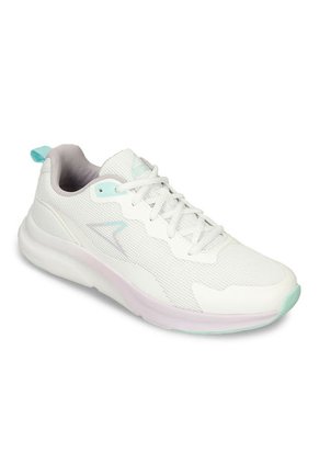 Tenis Deportivos Para Mujer Power Blanco-Lila Raider Xtra